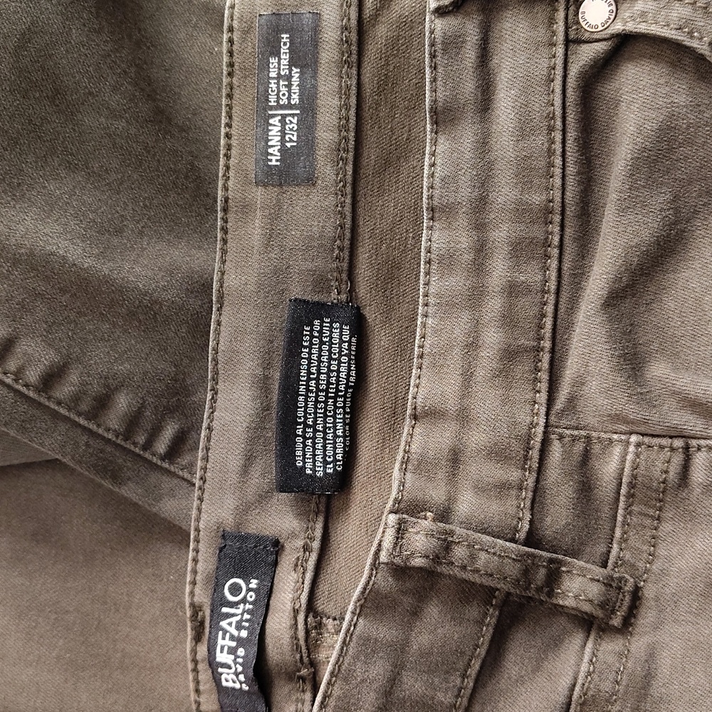 Buffalo David Button Pants size 12 - Picture 4 of 4
